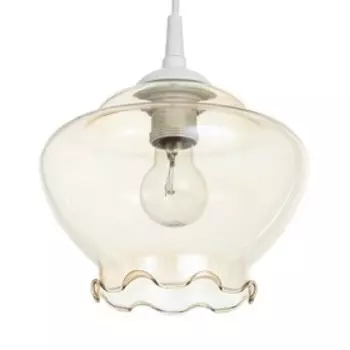 Светильник Злата 1хЕ27 белый 22х22х18см