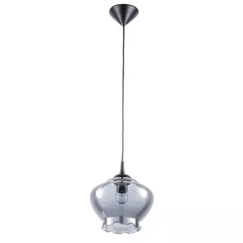 Светильник BayerLux Злата 1хЕ27 серебро 22х22х18см