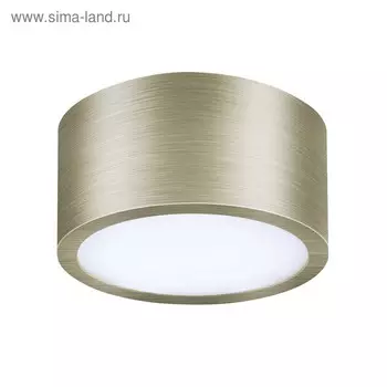 Светильник ZOLLA 10Вт LED 4000K зеленая бронза 10x10x5,5см