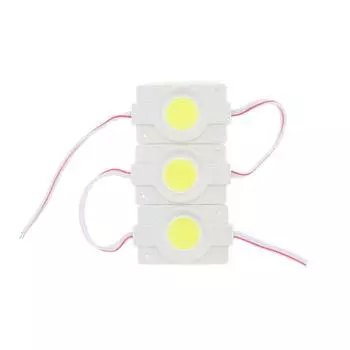 Светодиодная подсветка салона 12 В, СОВ, 4.53 см, IP68, 2.4 Вт, свет белый