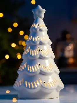 Светодиодная фигура «Ёлочка ажурная», 19.810.810.8 см, 1 LED, на батарейках LR443 шт., тёплый белый свет