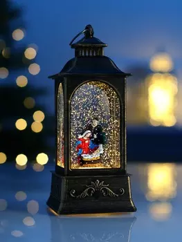 Светодиодная фигура фонарь «Рождество», 218.58.5 см, от батареек AAAx3, свечение тёплое белое