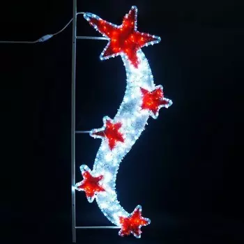 Светодиодная консоль "Праздничаня", 150 x 75 x 5 см, 40 Вт