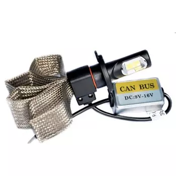 Светодиодная лампа головного света C3 H4 БИ (гибкий кулер)