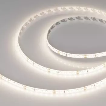 Светодиодная лента Arlight 8х2 мм, 5 м, IP65, 2835, 120 LED/м, 14 Вт/м, 24 В, 4000К, свечение белое