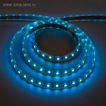 Светодиодная лента Ecola 14 7 мм, 50 м, IP68, SMD5050, 60 LED/м, 14.4 Вт/м, 220 В, свечение RGB