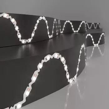 Светодиодная лента Elektrostandard, гибкая IP20, 2835, 60LED/м, 12В, свечение дневное белое