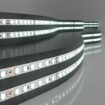 Светодиодная лента Elektrostandard, IP20, 120LED/м, 24В, свечение холодное белое