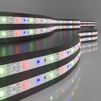 Светодиодная лента Elektrostandard, IP20, 2835, 60LED/м, 12В, RGB