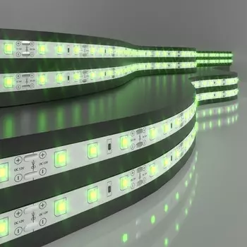 Светодиодная лента Elektrostandard, IP20, 2835, 60LED/м, 12В, свечение зелёное