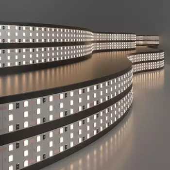 Светодиодная лента Elektrostandard, IP20, 360LED/м, 26Вт, трехрядная 3300К, свечение тёплое белое
