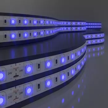 Светодиодная лента Elektrostandard, IP20, 5050, 60LED/м, 24В, свечение синее