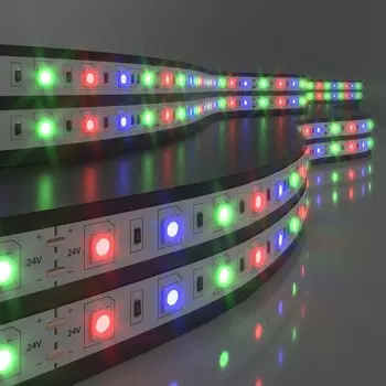 Светодиодная лента Elektrostandard, IP20, 5050, 60LED/м, 24В, RGB