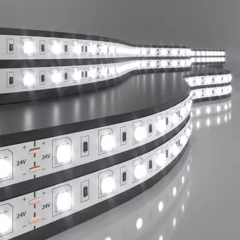 Светодиодная лента Elektrostandard, IP20, 5050, 60LED/м, 24В, свечение дневное белое
