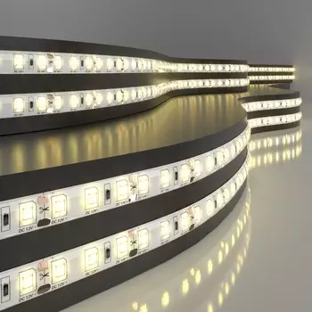 Светодиодная лента Elektrostandard, IP65, 2835, 120LED/м, 12В, свечение тёплое белое