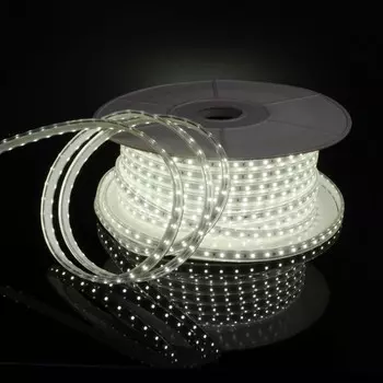 Светодиодная лента Elektrostandard, IP65, 2835, 60LED/м, 220V, свечение холодное белое