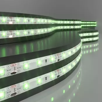 Светодиодная лента Elektrostandard, IP65, 2835, 60LED/м, 12В, свечение зелёное