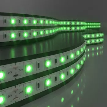 Светодиодная лента Elektrostandard, IP65, 5050, 60LED/м, 24В, свечение зелёное