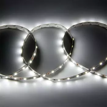 Светодиодная лента General PRO, 12В, SMD2835, 5 м, IP20, 4.8Вт/м, 60 LED/м, 6000К