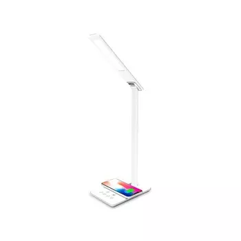Светодиодная настольная лампа с беспроводной зарядкой и USB портом Ambrella light, Desk, DE581, LED, 6 Вт, 180Lum, цвет белый
