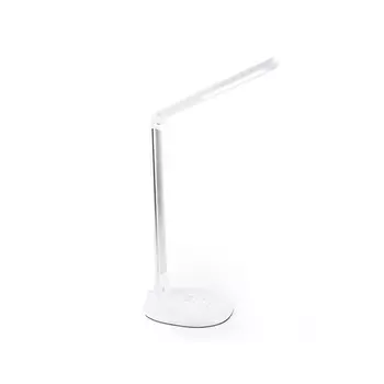 Светодиодная настольная лампа с беспроводной зарядкой Ambrella light, Desk, DE524, LED, 7 Вт, 280Lum, 3000-6400К, цвет серебро