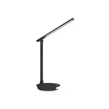 Светодиодная настольная лампа с регулировкой цвета и ночником Ambrella light, Desk, DE537, LED, 9 Вт, 450Lum, 2800-6500К, цвет чёрный