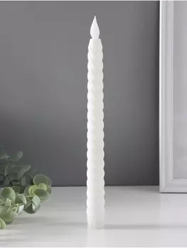Светодиодная свеча, ночник LED RISALUX «День рождения», 3ААА, 2225 см