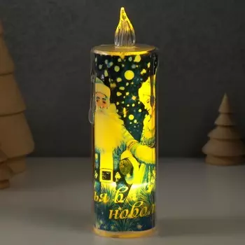 Светодиодная свеча, ночник LED RISALUX «Счастья», 3LR1130, 3.83.812 см