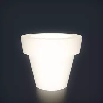 Светодиодное кашпо Boach S, 78 72 78 см, IP65, аккумулятор, свечение RGB