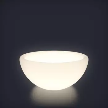 Светодиодное кашпо Garda S, 50 25 50 см, IP65, аккумулятор, свечение RGB