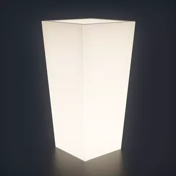 Светодиодное кашпо Quadrum XL, 40 90 40 см, IP65, 220 В, свечение RGB