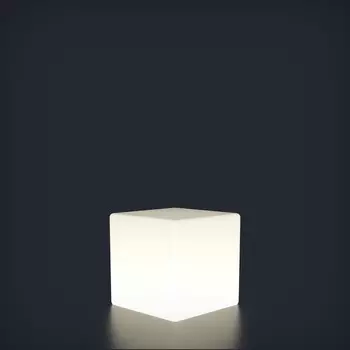 Светодиодный куб Piazza, 20 см, IP65, 220 В, свечение белое