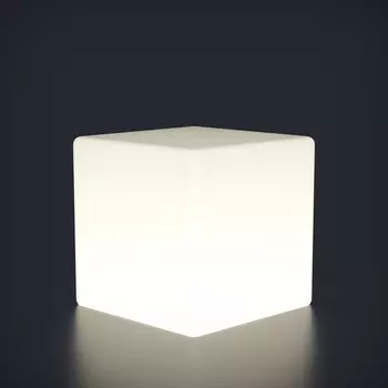 Светодиодный куб Piazza, 50 см, IP65, 220 В, свечение белое