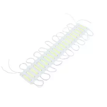 Светодиодный модуль SMD5730, 2 Вт, COB , 190 Lm, линза 160 град, IP65, 8500К , 12 V БЕЛЫЙ