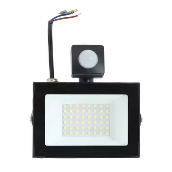 Светодиодный прожектор Uniel ULF-F62, 50 Вт, 6500 К, IP54, сенсор, черный