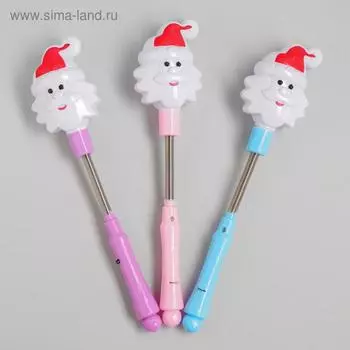 Световая палочка «Голова Деда Мороза»
