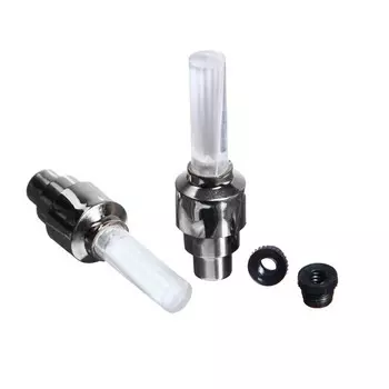 Светящийся колпачок на ниппель Cartage, набор 2 шт., микс