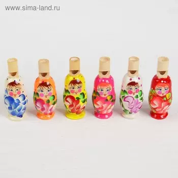 Свистулька «Матрёшка расписная», МИКС