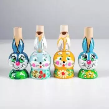 Свистулька «Зайчик» МИКС