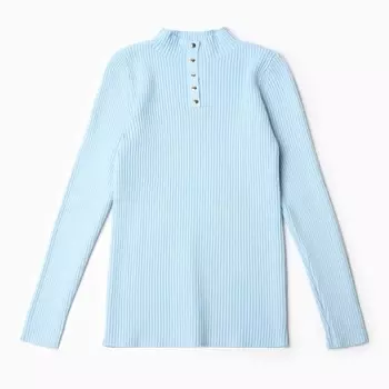 Свитер для девочек, цвет голубой, рост 146-152 см