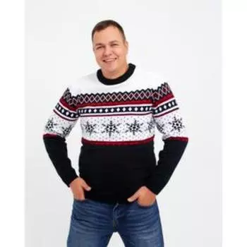 Джемпер вязаный KAFTAN "Snow" размер 52