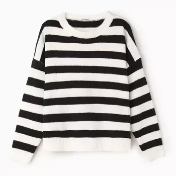 Свитер женский, цвет чёрный, размер ONE SIZE (46-50)