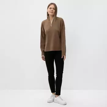 Свитер женский, цвет коричневый, размер ONE SIZE (42-46)