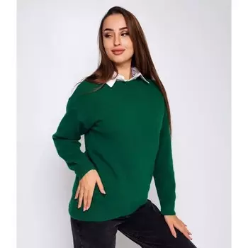 Свитер женский, цвет зелёный, размер 44-50 (ONE SIZE)