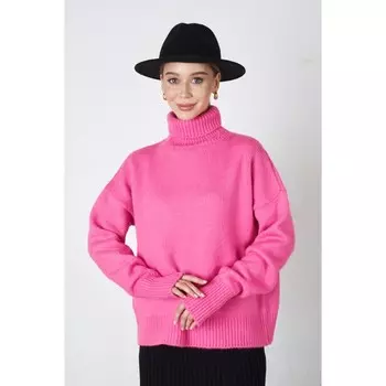 Свитер женский Eliseeva Olesya, размер 54-56, цвет розовый