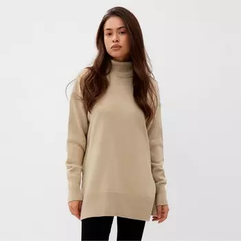 Джемпер с вырезами женский MIST, бежевый, размер ХL (52-54)