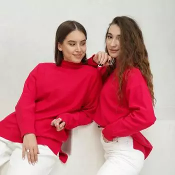 Свитер женский SL, 46-48, фуксия