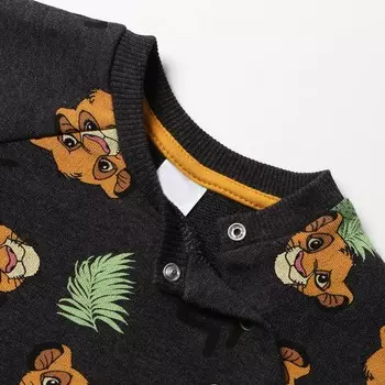 Свитшот детский, цвет тёмно-серый, рост 74 см