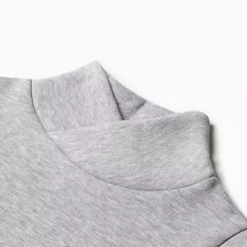 Свитшот детский НАЧЕС, цвет серый, рост 110 см