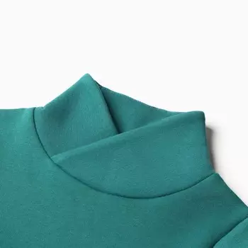 Свитшот детский НАЧЕС, цвет тёмно-зелёный, рост 98 см